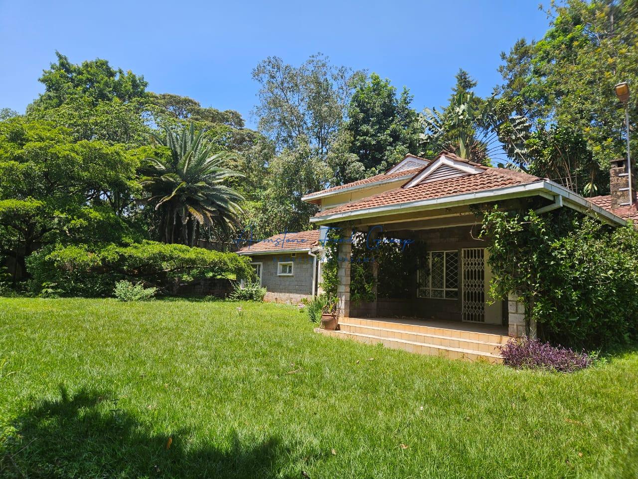 Prime One-Acre Property with a 6-Bedroom House in Muthaiga