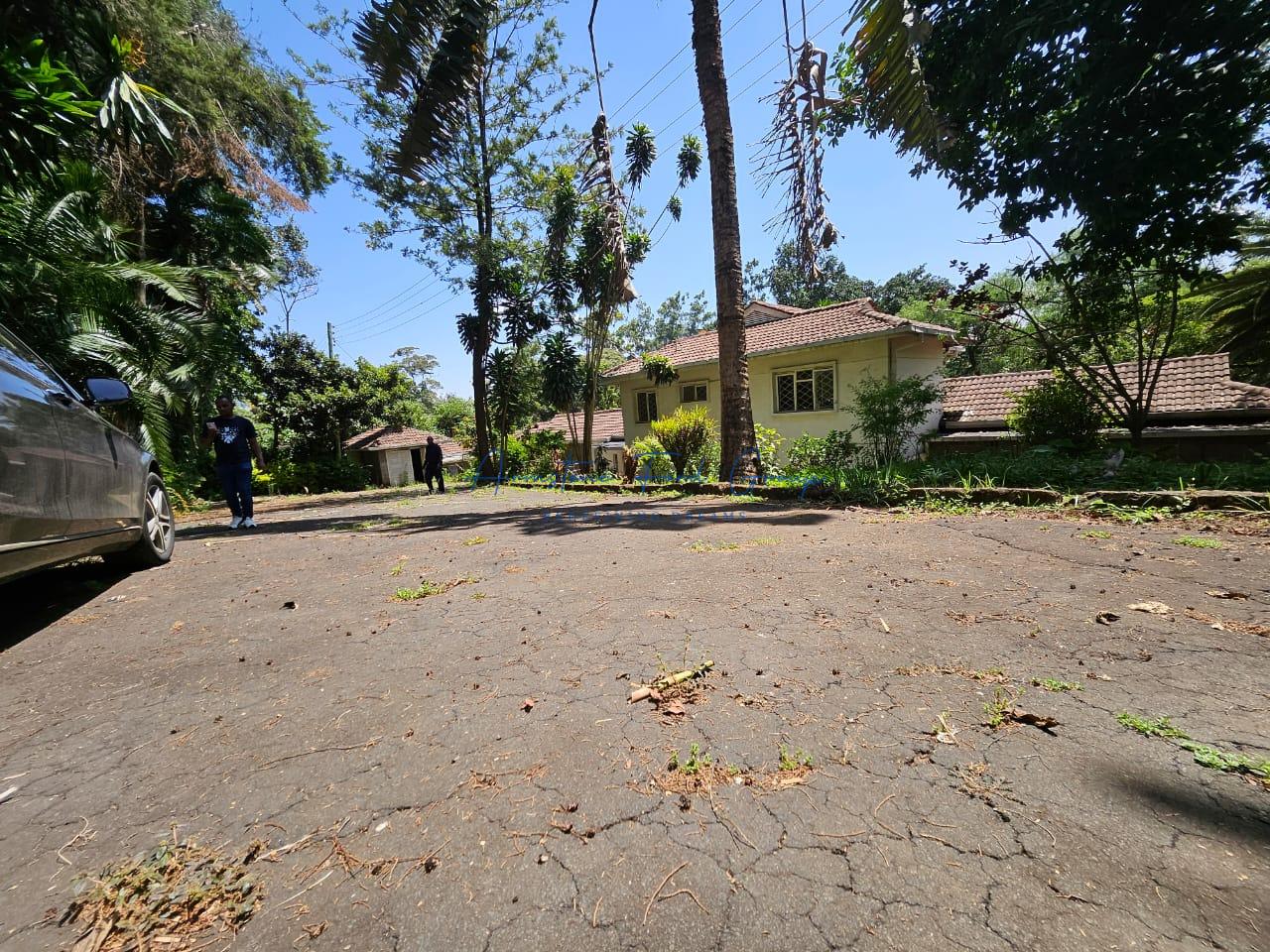 Prime One-Acre Property with a 6-Bedroom House in Muthaiga