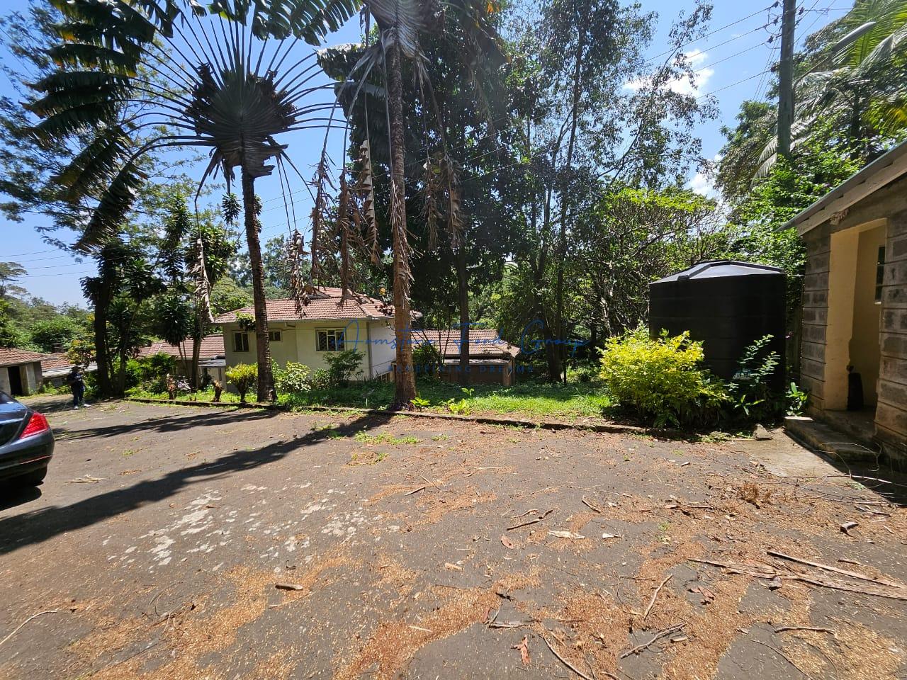 Prime One-Acre Property with a 6-Bedroom House in Muthaiga