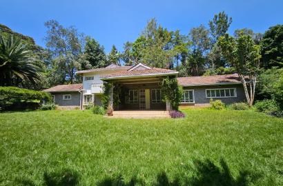 Prime One-Acre Property with a 6-Bedroom House in Muthaiga